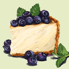 Схема вышивки «Тортик»