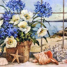 Схема вышивки «Барбара Мок»