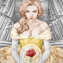 Схема вышивки «Роза жизни»