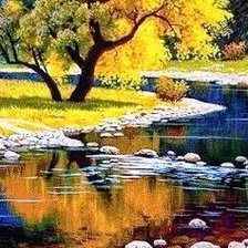 Схема вышивки «Осень»