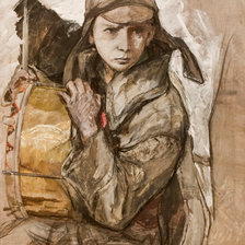 Схема вышивки «Барабанщик»