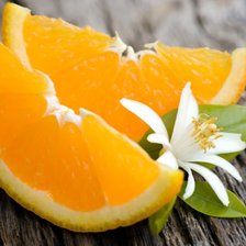 Схема вышивки «Дольки апельсина»