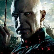 Схема вышивки «Волан-де-морт»