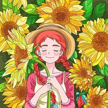 Схема вышивки «девочка»