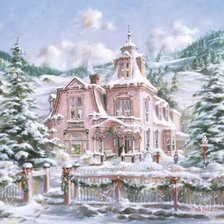 Схема вышивки «Зимний дворец»