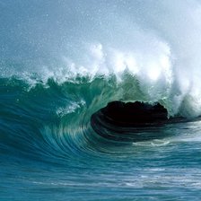 Схема вышивки «Волна»