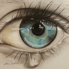 Схема вышивки «Слеза»