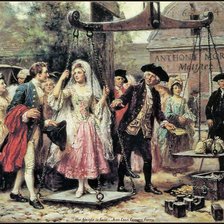 Схема вышивки «Жан Леон Феррис. Выкуп невесты»