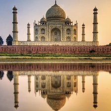 Схема вышивки «Тадж-Махал»