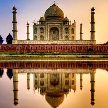 Схема вышивки «Тадж-Махал»