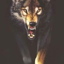 Схема вышивки «Взгляд из тьмы»