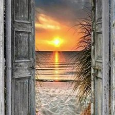 Схема вышивки «Морской пейзаж»