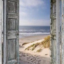 Схема вышивки «Морской пейзаж»