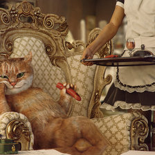 Схема вышивки «Барин»