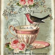 Схема вышивки «Винтаж»