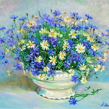 Схема вышивки «Александр Масик. Букет»