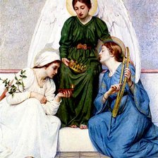 Схема вышивки «Вера Надежда и Любовь»