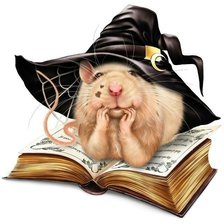 Схема вышивки «ведьмина крыска»