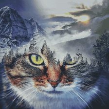 Схема вышивки «Хозяин мира.»