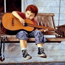 Схема вышивки «детское, музыка, пнк»