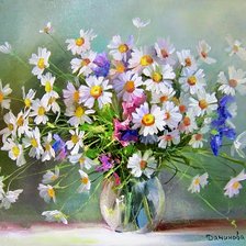 Схема вышивки «Стелла Даминова. Букет.»