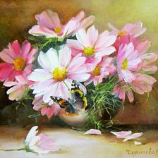 Схема вышивки «Стелла Даминова. Букет»