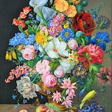 Схема вышивки «Франц Ксавер Петтер. Натюрморт»