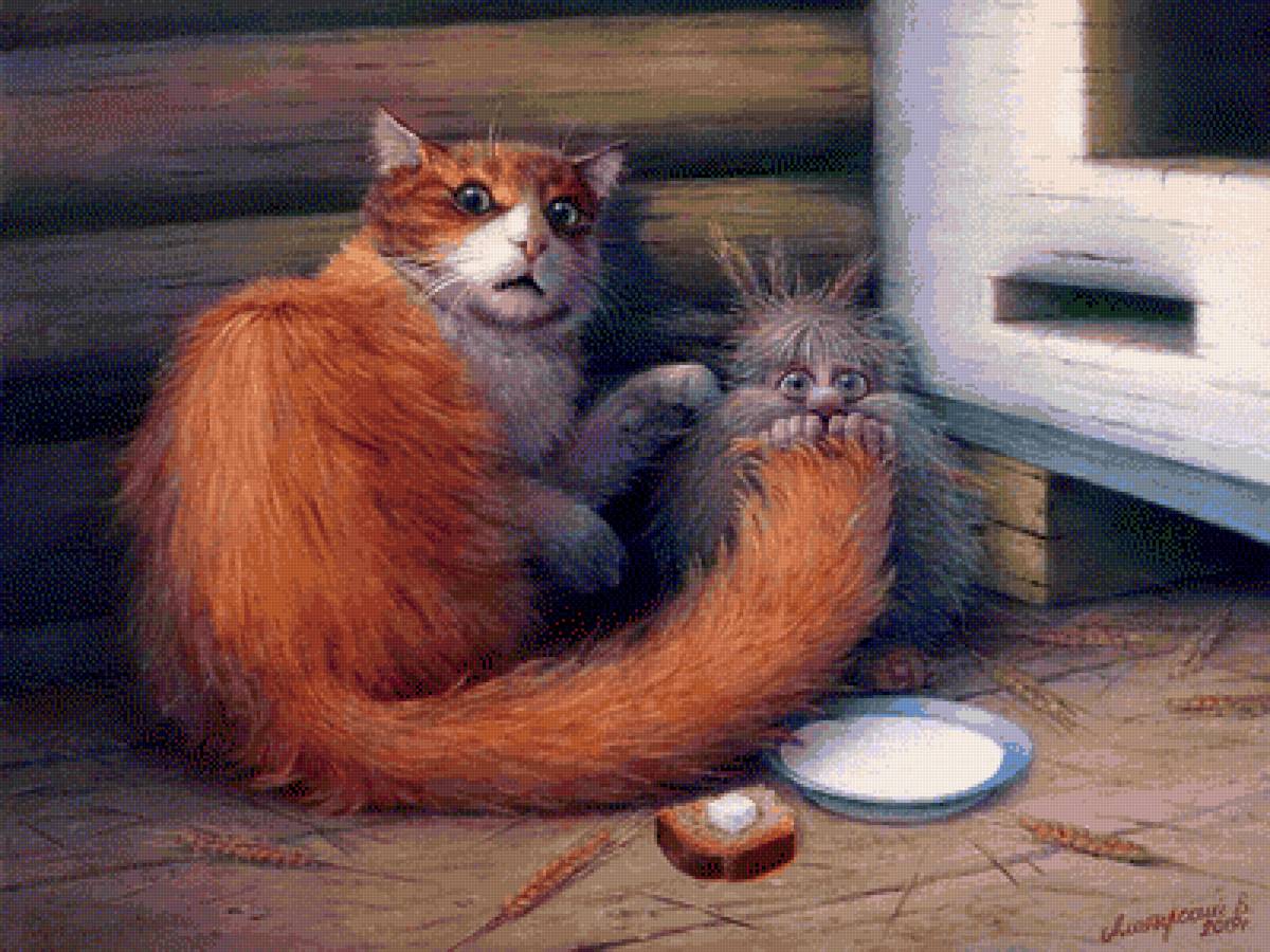 ДРУЗЬЯ - кот домовой - предпросмотр