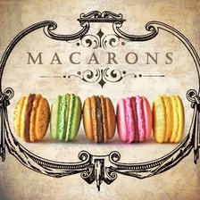 Схема вышивки «Макарони»