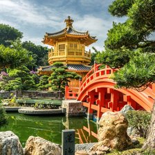 Схема вышивки «Пагода»