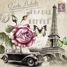 Схема вышивки «Винтаж»