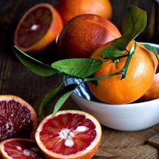 Схема вышивки «Мандарины»