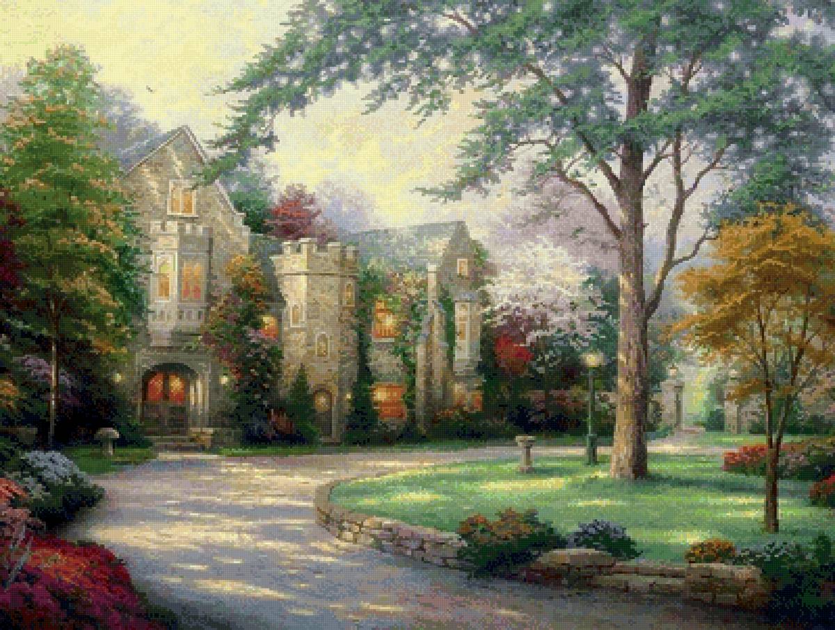 Томас Кинкейд - томас кинкейд, пейзаж - предпросмотр