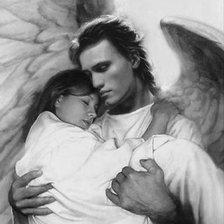 Схема вышивки «Ангел»