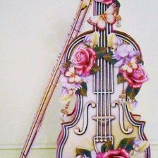 Схема вышивки «Музыка»