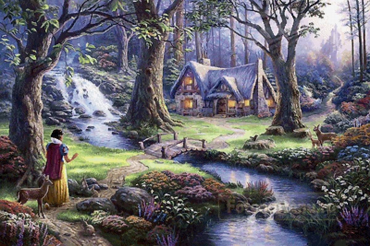 Томас Кинкейд. Сказка - пейзаж, томас кинкейд - предпросмотр