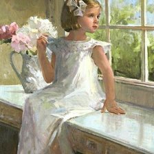 Схема вышивки «Красавица»