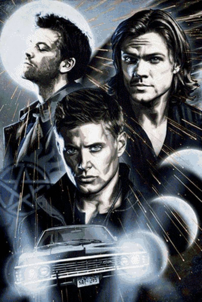 Сверхестественное - сверхестественное, сэм, дин, кас, винчестеры - предпросмотр