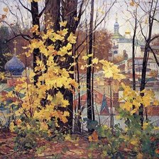 Схема вышивки «Псково-печерский монастырь»