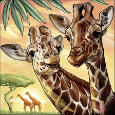 Схема вышивки «Парочка»