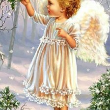 Схема вышивки «АНГЕЛ»