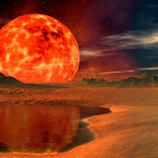 Схема вышивки «луна»