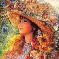 Схема вышивки «Шляпа воспоминаний»