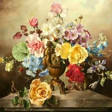 Схема вышивки «Букет»