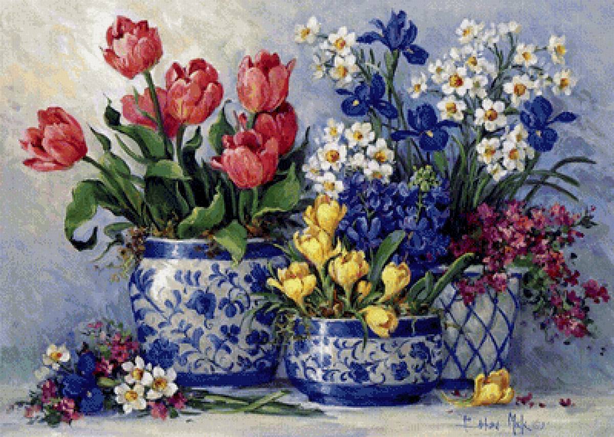 Барбара Мок. Цветы - барбара мок, цветы - предпросмотр