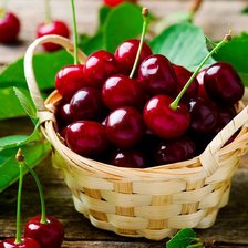 Схема вышивки «Вишня»