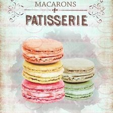 Схема вышивки «Макарони»