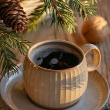 Схема вышивки «Кофе»