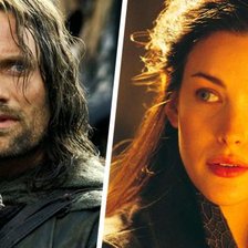 Схема вышивки «Арагорн и Арвен»