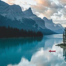 Схема вышивки «Канада»